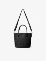 Timeless Charm: Black Bucket Shoulder Bag