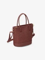 Cinnamon Delight: Brown Bucket Shoulder Bag - Image 4