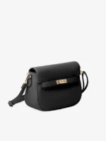 Sleek Noir: Modern Black Crossbody Bag - Image 4