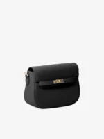 Sleek Noir: Modern Black Crossbody Bag - Image 3