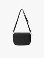 Sleek Noir: Modern Black Crossbody Bag - Image 2